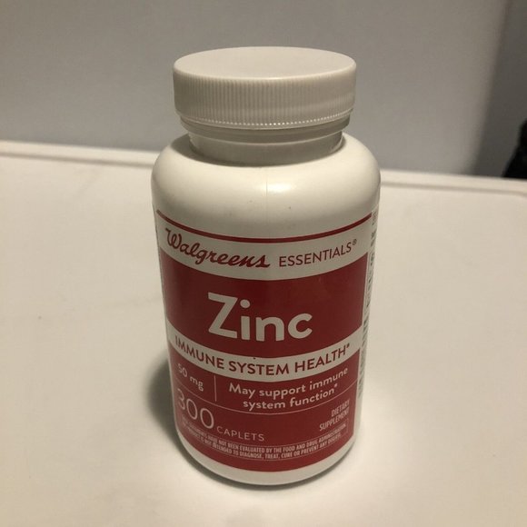 Walgreens Other Walgreens Essentials Zinc Caplets 5 Mg 300 Count